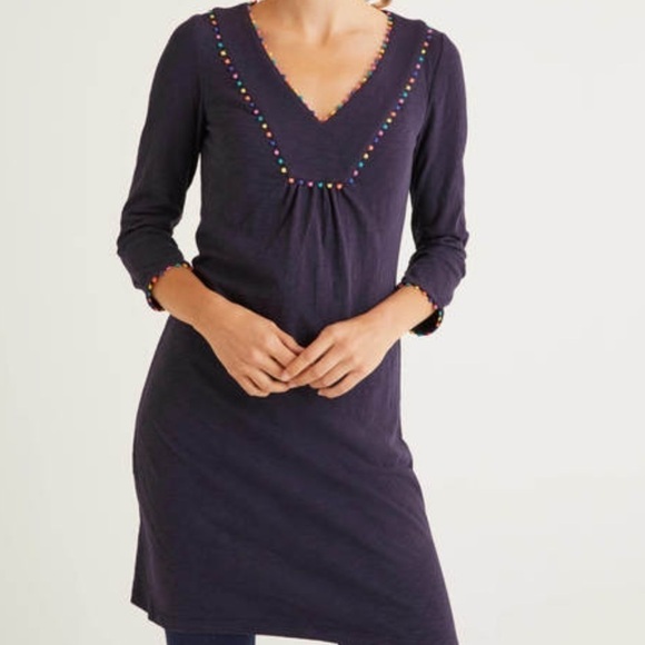 BODEN Charlie Jersey Tunic Dress - Picture 1 of 8